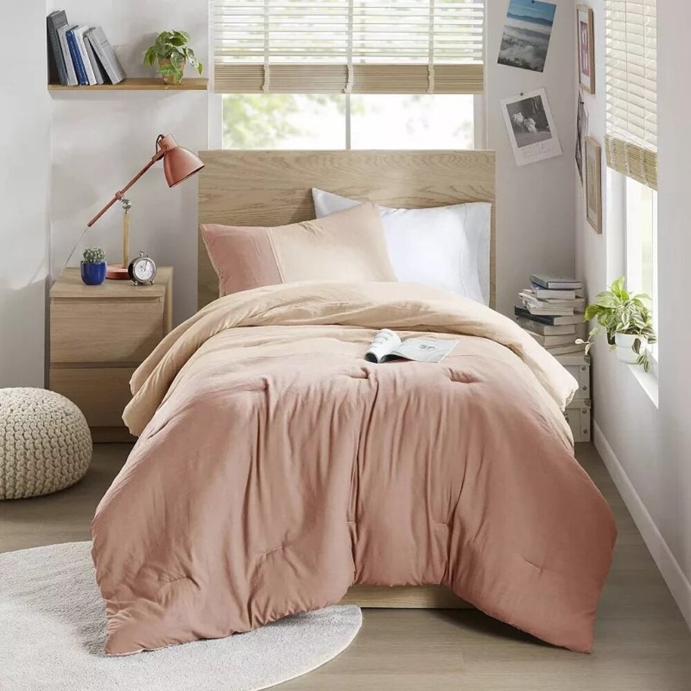 2 Piece Twin/Twin XL 510 Design Jaden Comforter Set, Pink